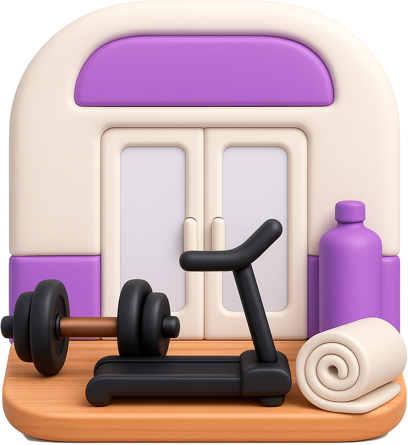Fitness, siłownie i studia